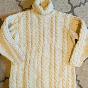 Irish turtleneck sweater